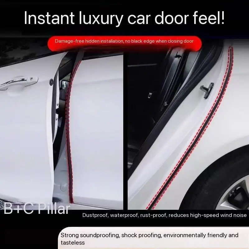 مناسب لشرائط الختم الداخلية لسيارة فينوسيا، وأشرطة عزل الصوت لوحدة التحكم المركزية، وأعمدة B، وأعمدة C، والغبار