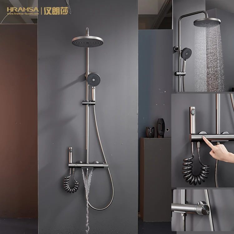 Modern Bathroom Shower Faucet Set Supplier Customized Smart Shower Set