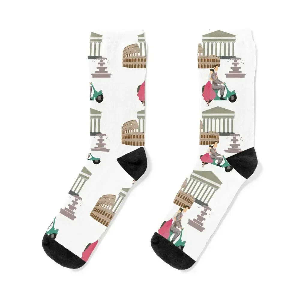 

Roman Holiday Socks hip hop set Lots Socks Men's Women's