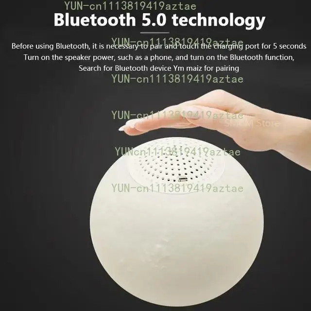 Wireless Subwoofer 7 Colors Floating Suspended Sound Box