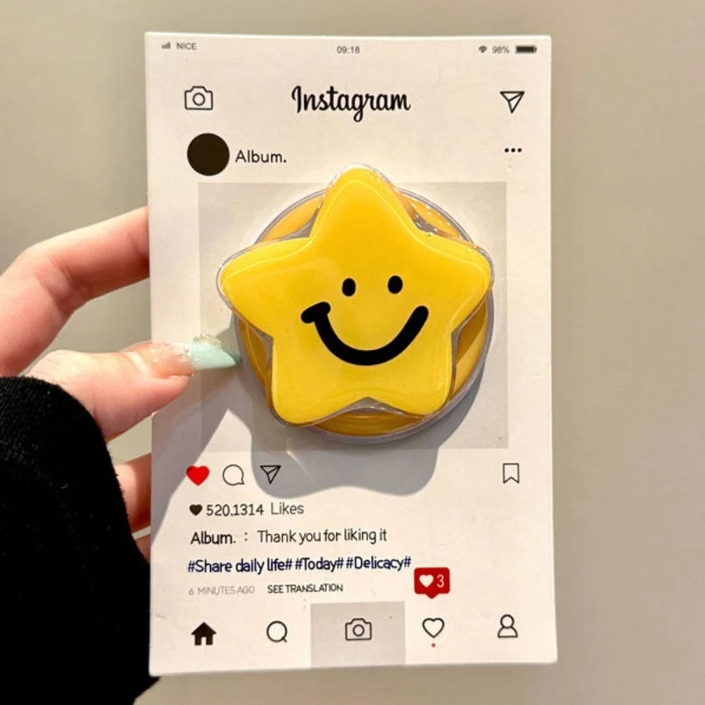 

Корейская милая забавная звезда для Magsafe, ручка для мобильного телефона, магнитная ручка для телефона Griptok, подставка для аксессуаров для iPhone, магнитный держатель