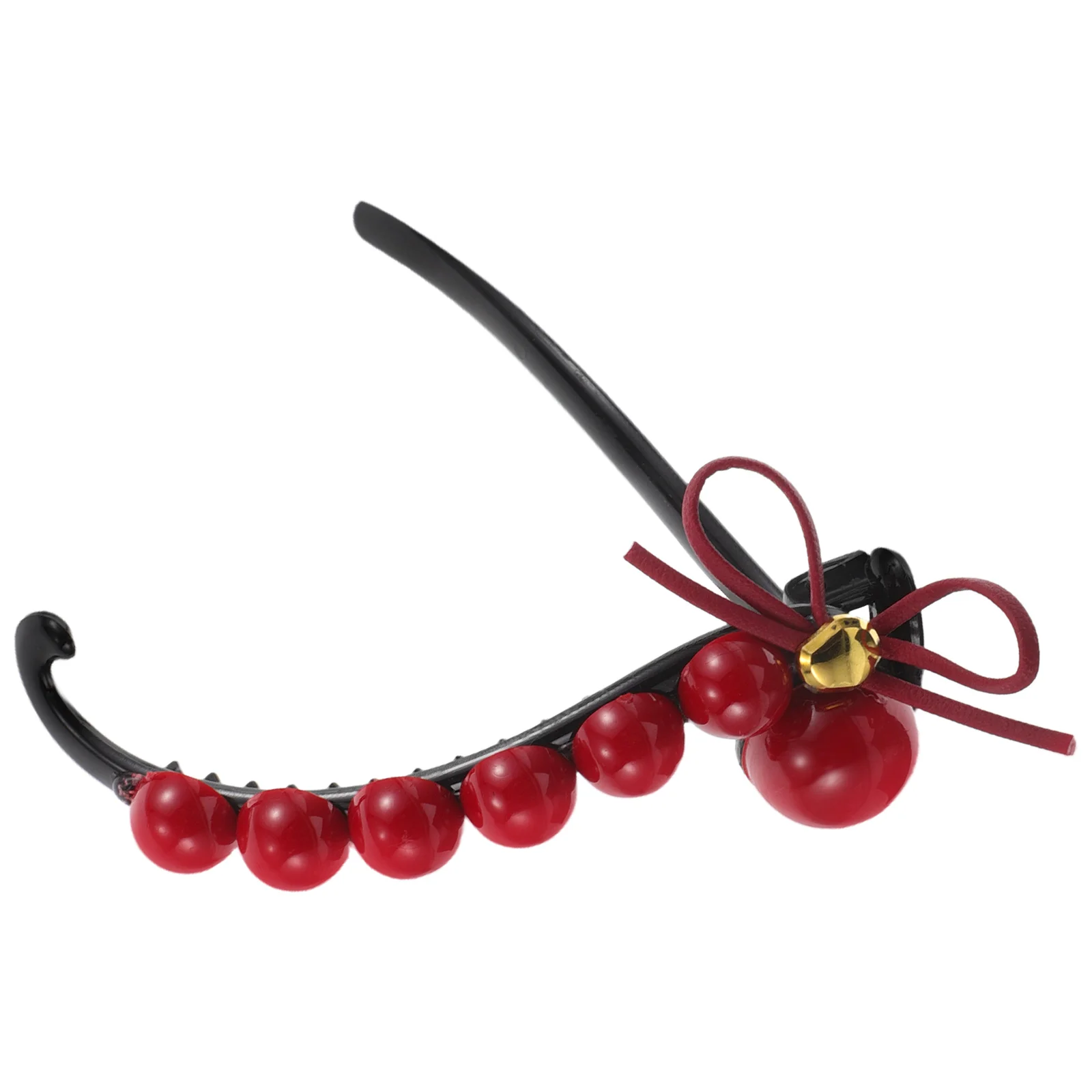 

Hair Clips Claw Thick Decorative Bun Holder Bowknot Barrettes Headgear Women Fashionable Hairpin Non Slip Twisting Jaw Clips