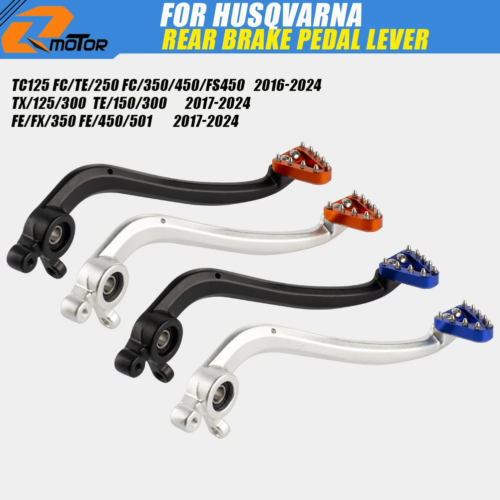 

Motorcycle Rear Foot Brake Pedal Lever For Husqvarna TC FC FS 2016-24 TX TE FX FX 2017-24 250I 300I 125 150 250 300 350 450 501