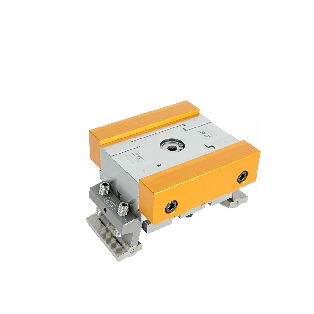 High Precision Jaw Base Heavy Duty Clamp Base with Quenched Alloy Steel, Stable Structure for Hydraulic Pneumatic Fixture