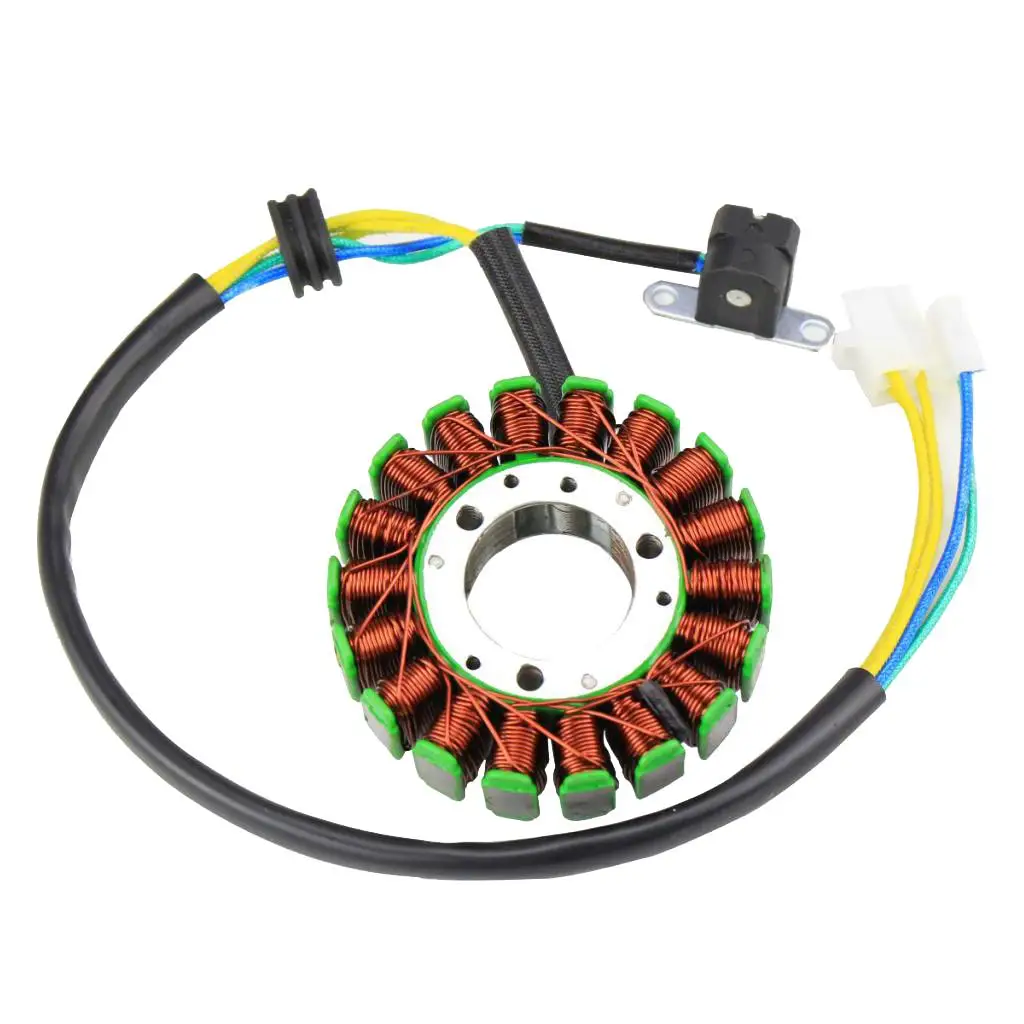 18 Pole Motorcycle Magneto Coil Generator Stator 12V Magnetic Charger for Yamaha YP250 LH170MN VOG 250cc