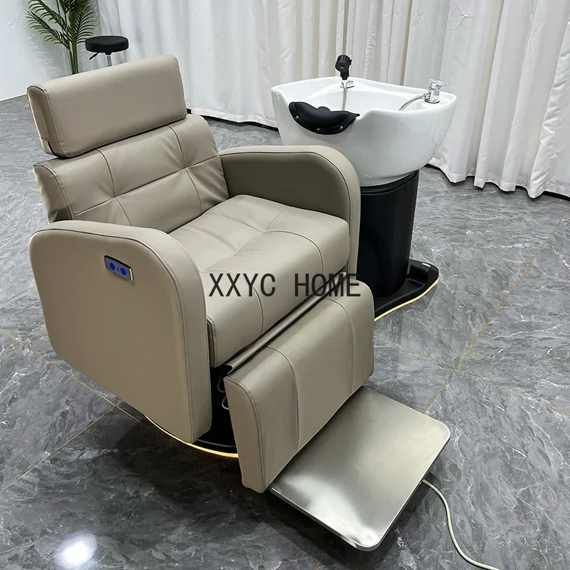 Electric Hair Care Chair Hairdressing Barber Shop