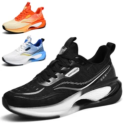 Men's casual outdoor popcorn sports shoes trendy, fashionable, anti slip, wear-resistant, soft, comfortable road running shoes