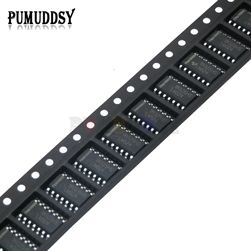 10PCS/Lot LM324 LM324N LM324DR SMD SOP-14 New  sop