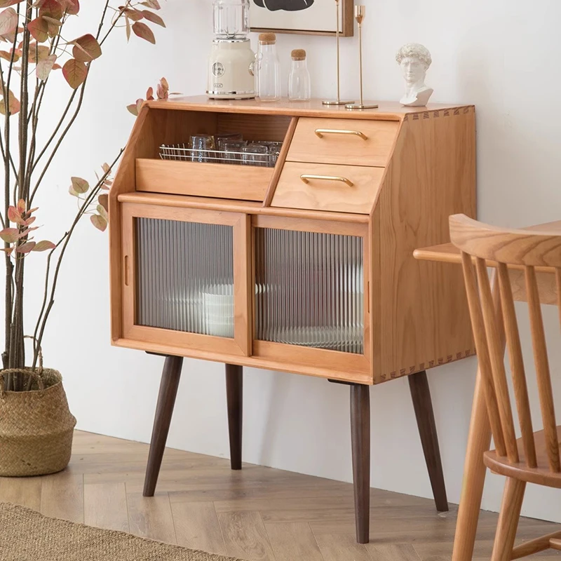 Sideboard Esszimmermöbel Küchentisch Credenza Buffet Multifunktionaler Schrank Aufbewahrung Luxus Eingangshalle Seitenbrett