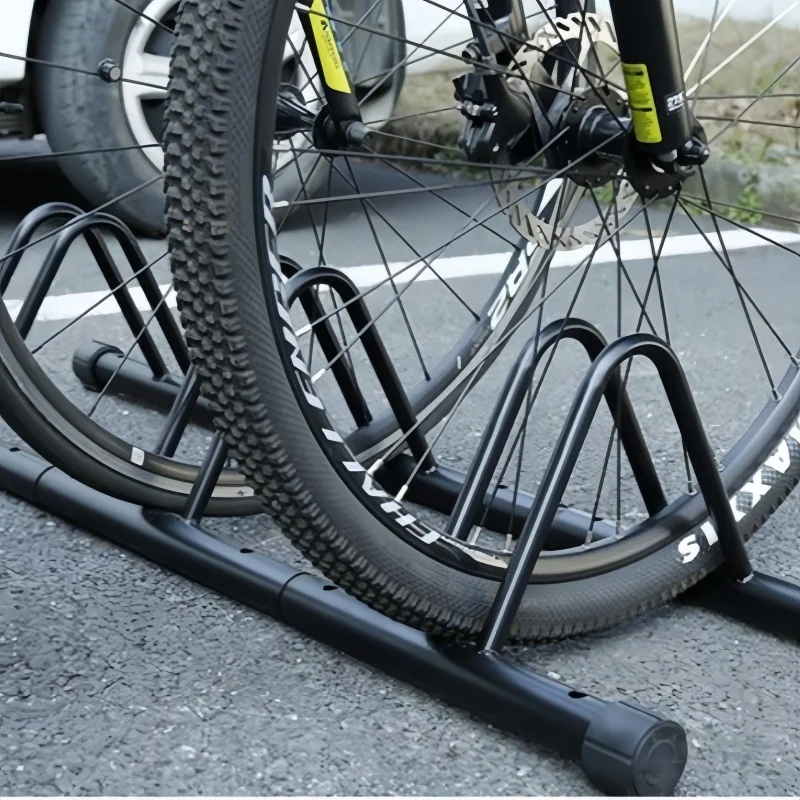 Home Bicycle Floor Parking Rack Mountain Road Bike Stand Indoor Storage Display Holder Cycling Wheel Support Maintenance Bracket