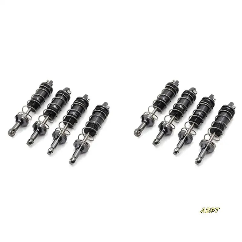 

2X для MN86 MN86S MN86K MN86KS MN G500 Регулируемые масляные цельнометаллические амортизаторы Демпфер 1/12 RC Автозапчасти, титан