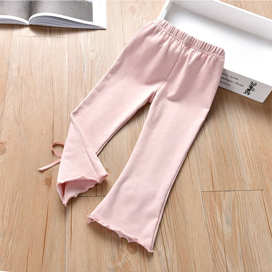 Fashion Comfortable Unite in Girls Spring Autumn Kids Long Pants Children Bottoms Flared Design for Ultimate Versatility Style