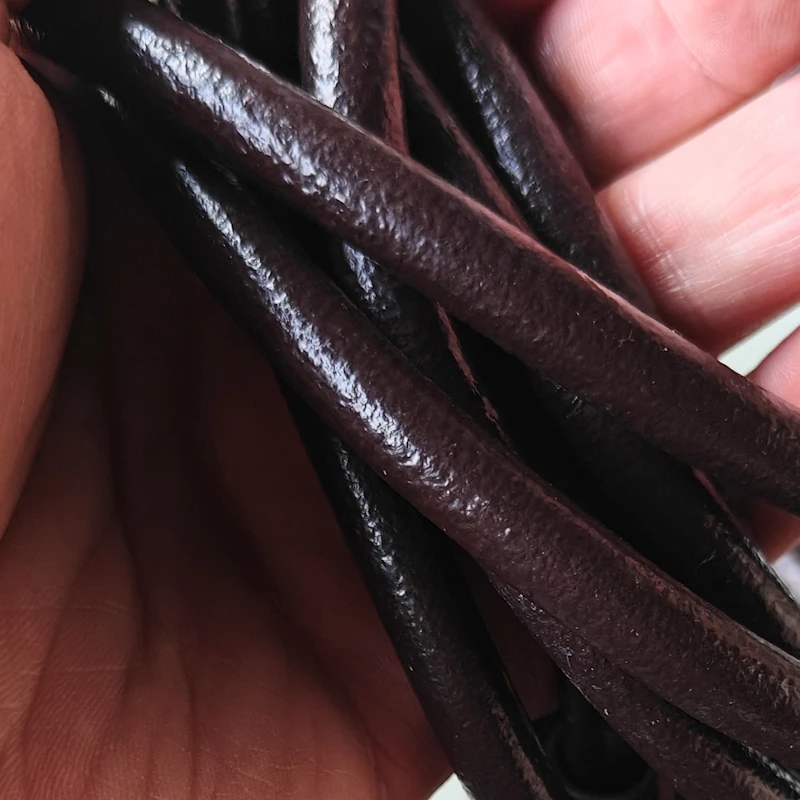 NEVERTOOLATE BIG HANDLE HEAVY ROPE JUMP ROPE Build in ball bearing wood handle leather 3m 8mm 305g jump skipping rope