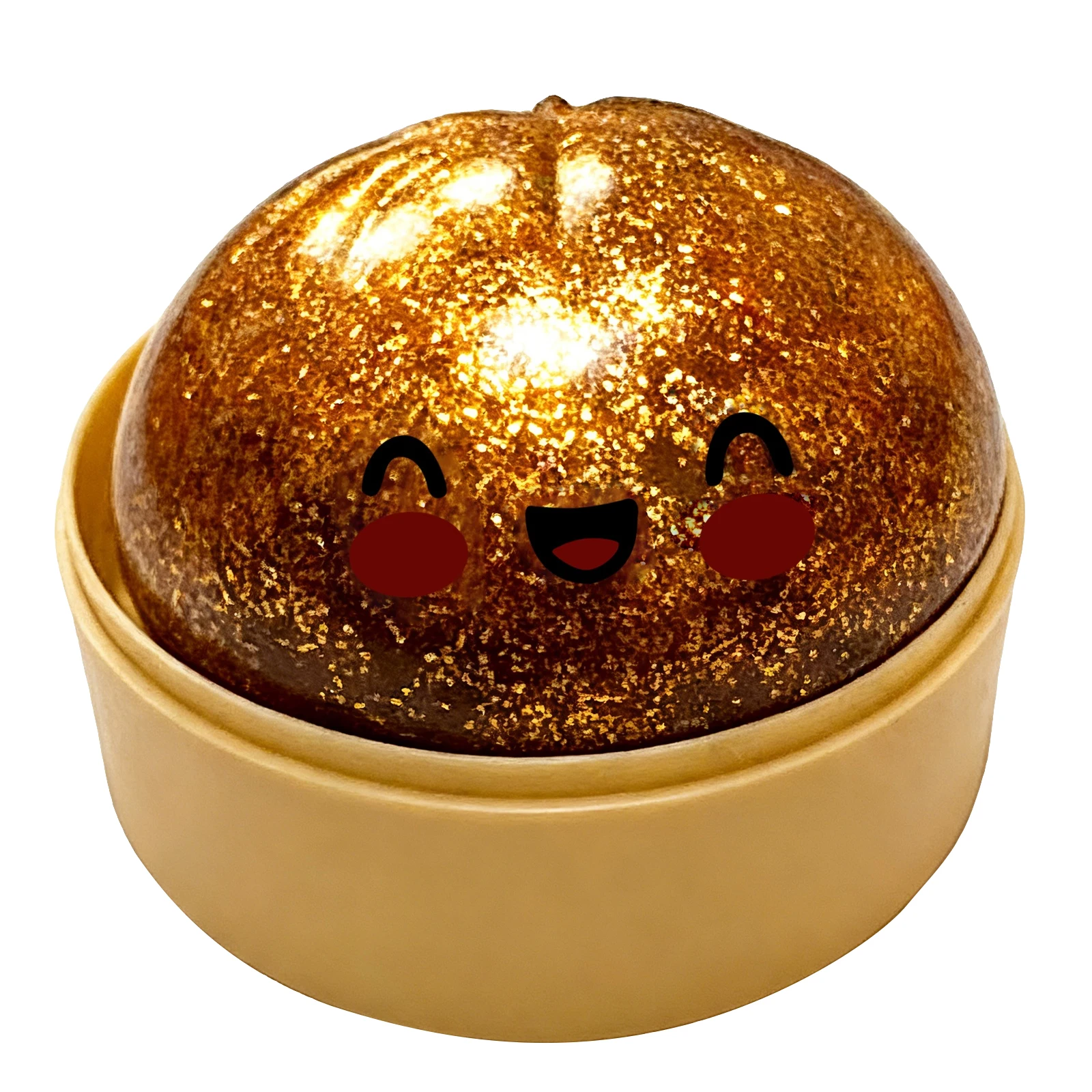 Kleurrijk Kristal Gestoomd Broodje Knijpspeeltje Herbruikbaar Plezier Stressverlichting Langzaam terugveren Flash Dumpling Desktop Decoratie Feestcadeaus