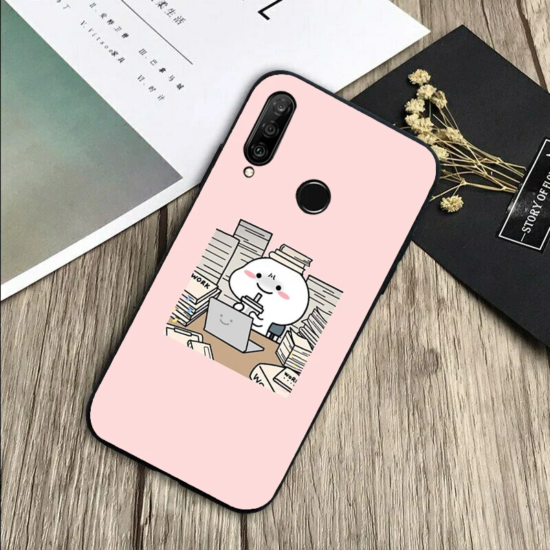 Cute Cartoon Pentols For Huawei Nova 5T 9 10 SE 7i 8i 11i 12i Y73 Y90 Y70 Y72 Y61 Y91 P60 Pro P40 P30 Lite Case #6