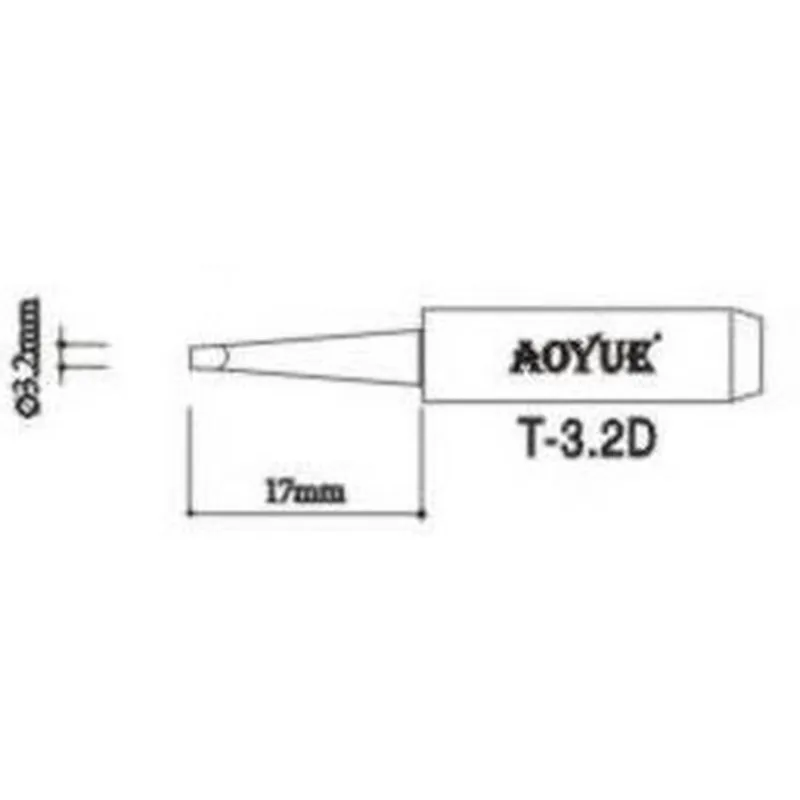 Aoyue T3,2d Replacement Soldering Iron Tips Aoyue