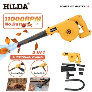 HILDA 1000W Air Blower  Computer Cleaner Portable Electric Air Compressor Dust Collector Home Improvement and Tools Appliances