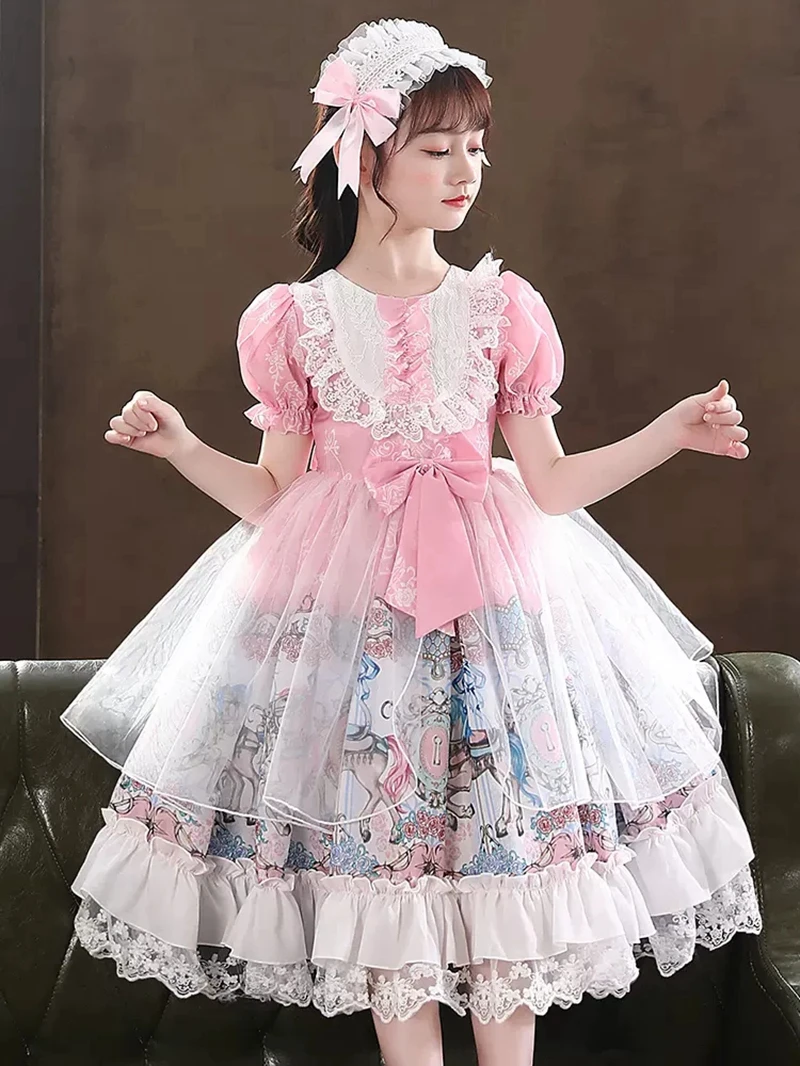 Vestidos de Fiesta de princesa estilo victoriano para chica, ropa de manga larga, estilo gótico, Harajuku, Kawaii, elegante, japonés, adorable Vestido de Lolita