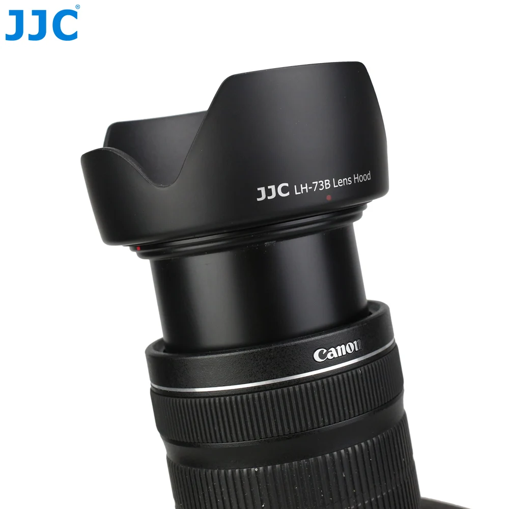 JJC EW-73B Lens Hood for Canon EF-S 18-135mm F3.5-5.6 IS STM(Not USM) &EF-S 17-85mm F4-5.6 Lens for EOS 800D 750D 70D 200D II