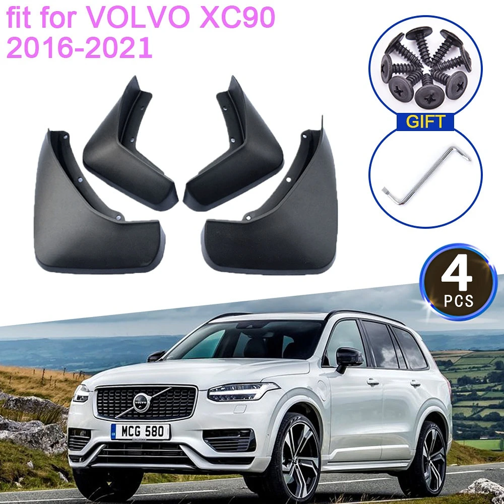 

for VOLVO XC90 2016 2017 2018 2019 2020 2021 MudFlap Mudguards Splash Guards Fender Flare Front Rear Wheel Accessories R-Design