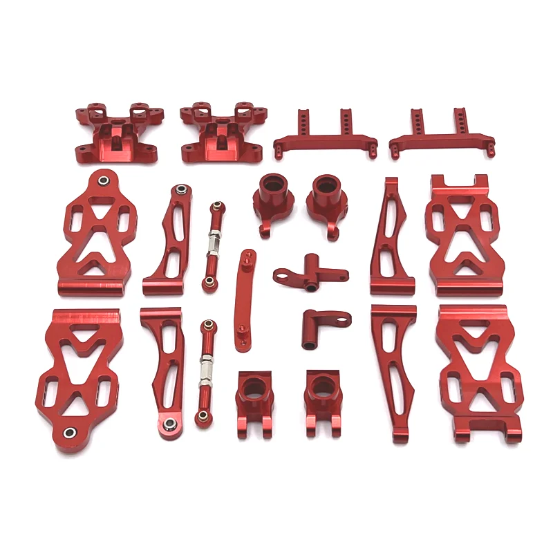 Metal Upgrade Parts And Vulnerable Parts Kit, For SCY 1/16 JJRC 16101 16102 16103 16104 16106 16201 RC Car Parts