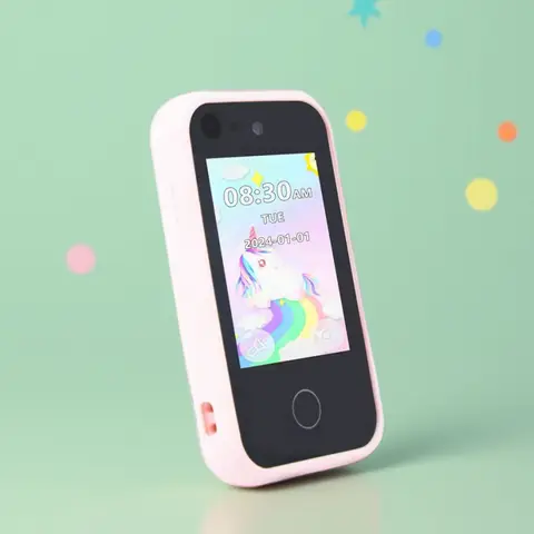 Un smartphone para niños con múltiples modos de aprendizaje, pantalla táctil de cámara modesual de entretenimiento y adecuada para regalos de cumpleaños.