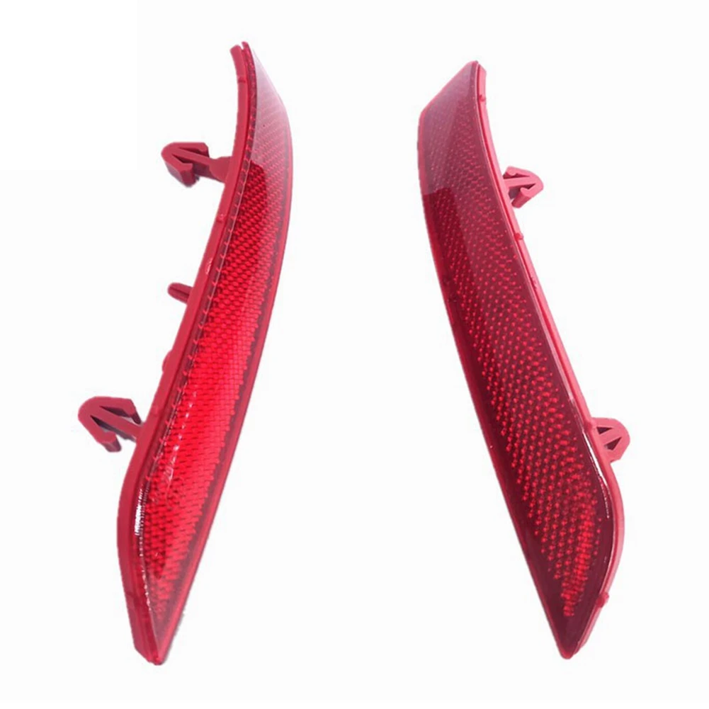 1Pair Car Rear Bumper Fog Light Parking Warning Reflector Taillights Brake Lamp For 508 2011-2014