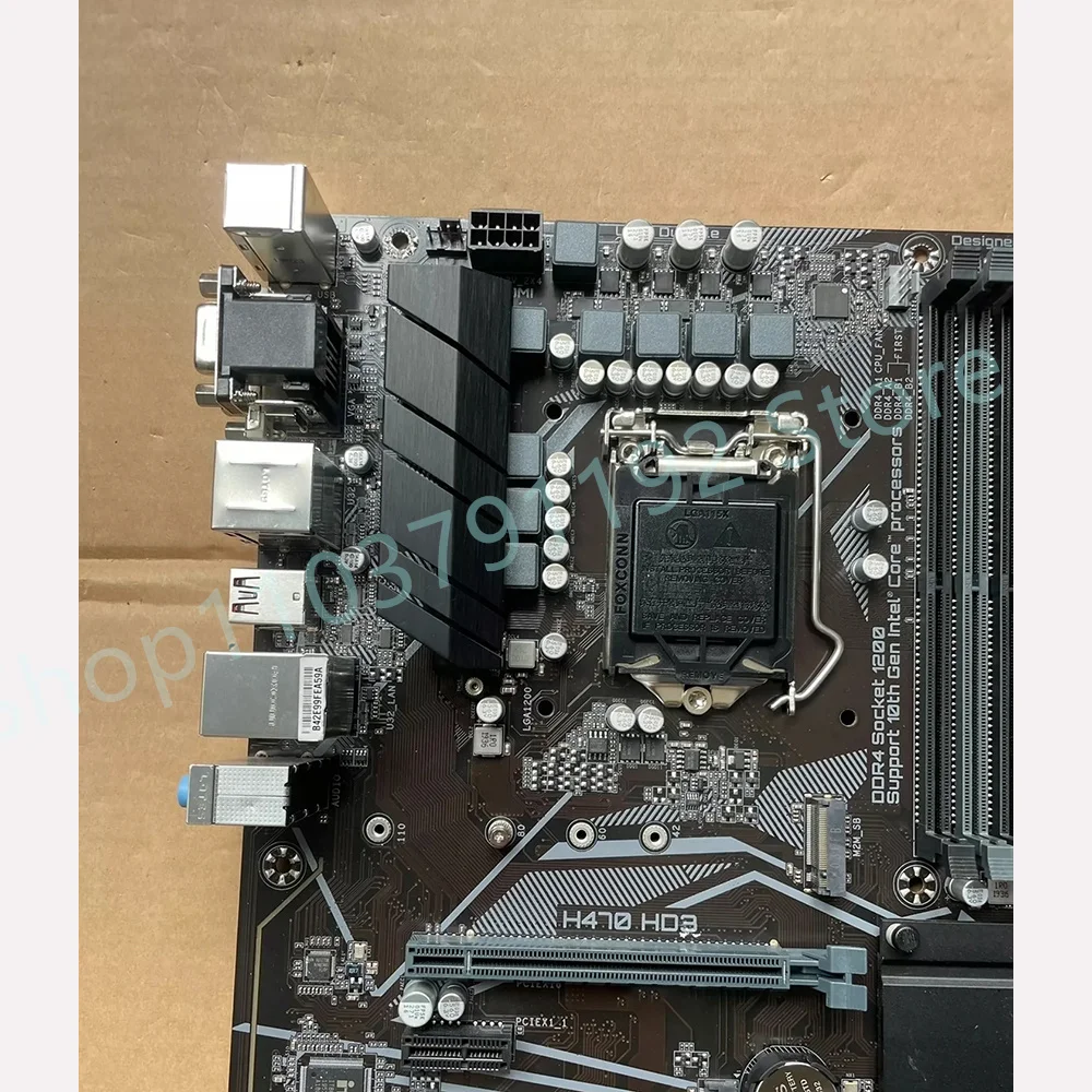 

H470 HD3 motherboard H470 i5i7i9 16XPCIE M.2 DDR4 SATA M.2