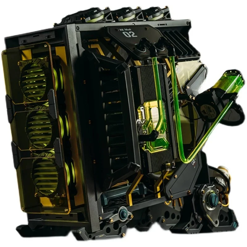 Water-cooled MOD limited edition computer assembly machine, game-type e-sports desktop RTX4090