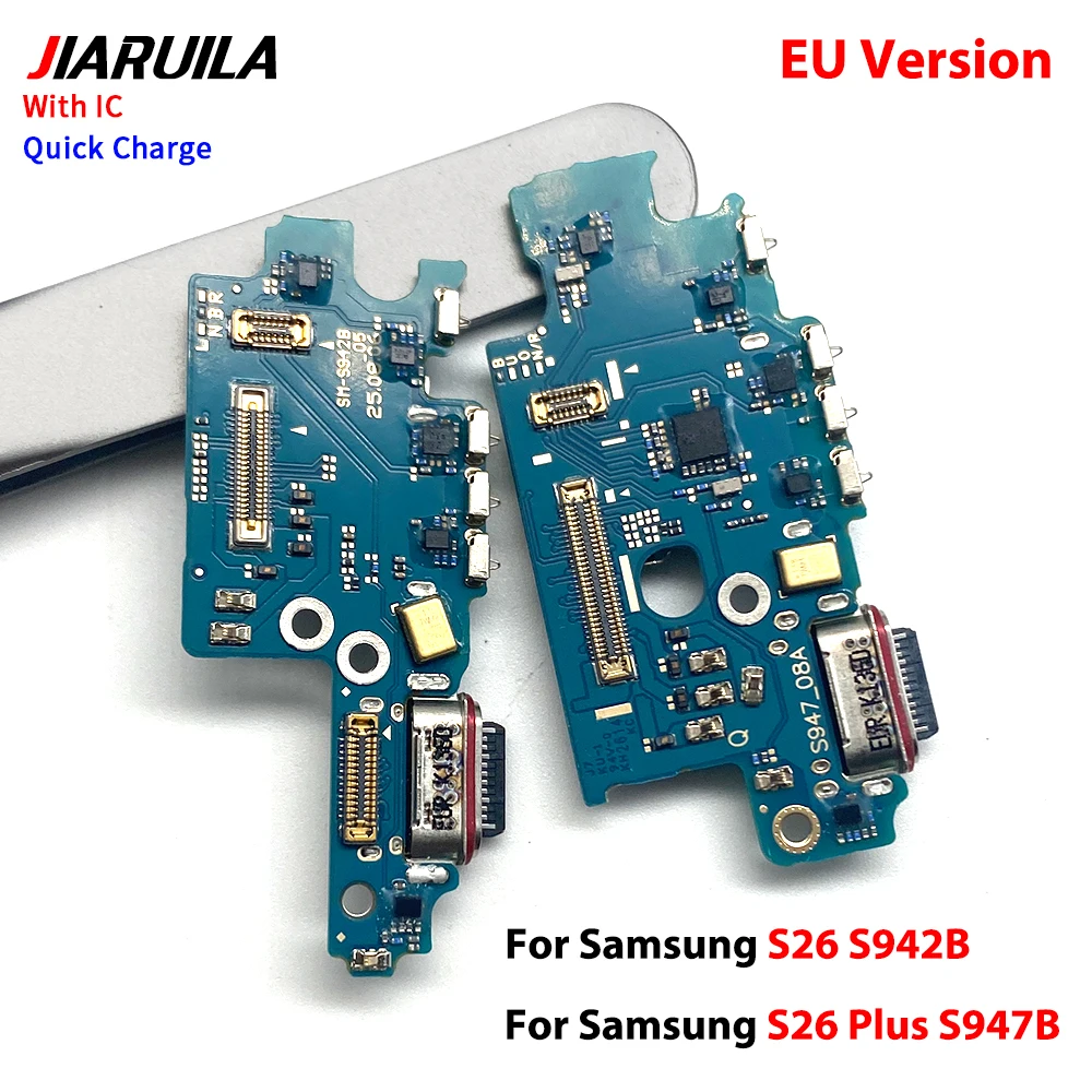 10Pcs, New For Samsung S26 Ultra S948B S26 Plus S947B S26 S942B USB Charger Charging Dock Port Connector Microphone Flex Cable