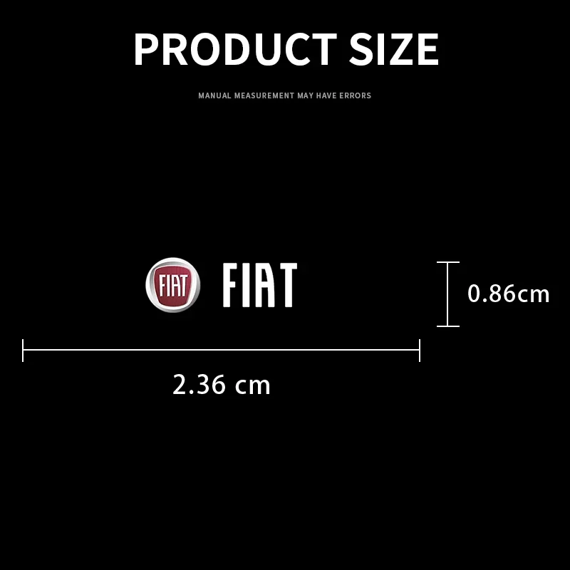 يمكن تطبيق ملصقات رفع النافذة ملصقات التحكم المركزية بشكل عشوائي لـ FIAT Abarth 500 Panda Bravo Punto Linea Ducato Freemont #2