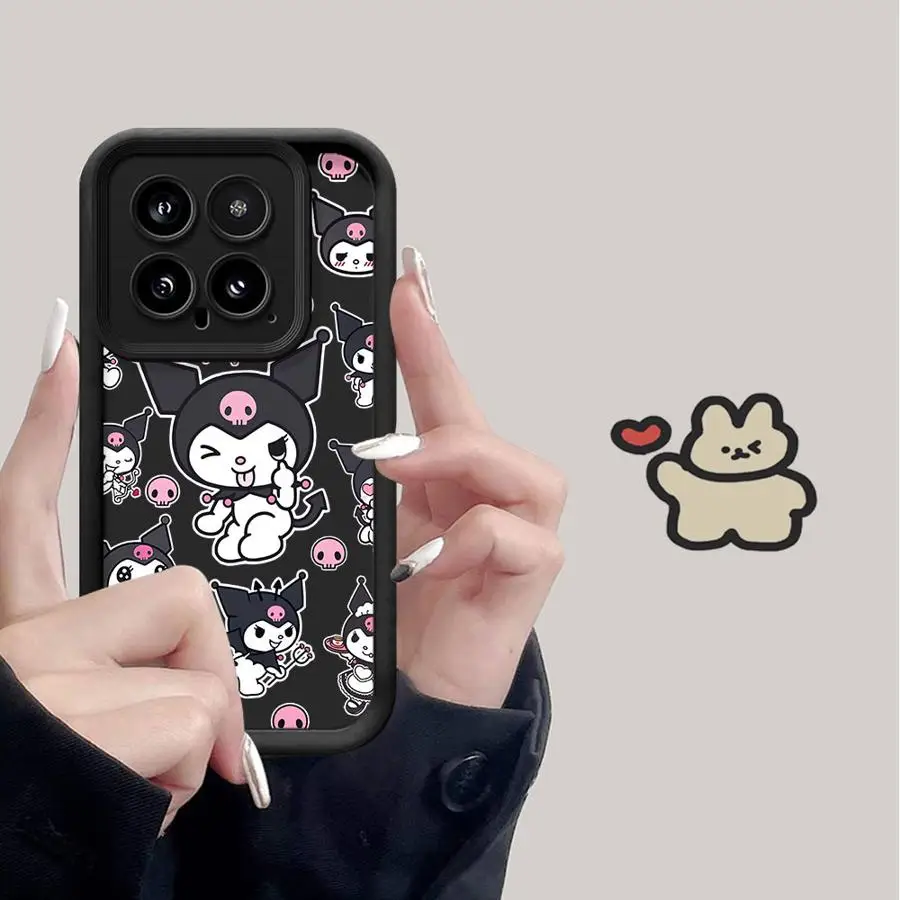 Чехол для Xiaomi Redmi Note 11 10 13 Pro Plus 9S 12 12S 9 12C 10C 11 Lite Poco X3 NFC Силиконовый чехол для телефона Популярный Kuromi Funda