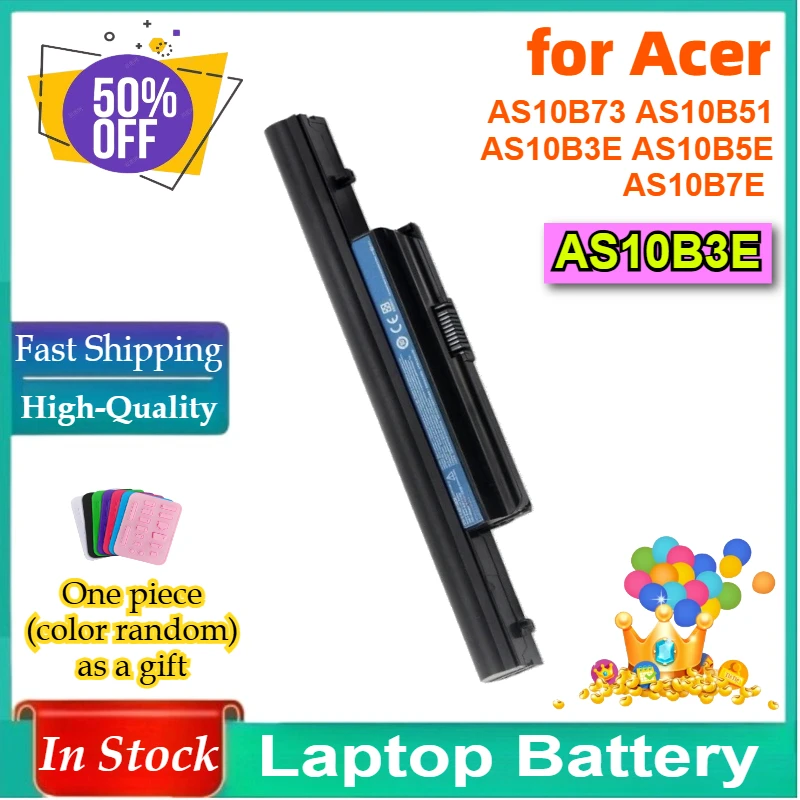 New AS10B3E Laptop Battery for Acer AS10B73 AS10B51 AS10B5E AS10B7E