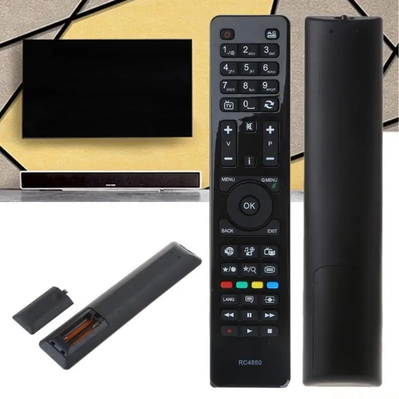 M5TD Living Room Television Remote Control RC4860 Fit for Hitachi 32TFNSFVPFHD