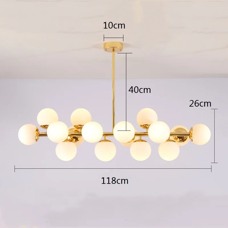 Kitchen LED Pendant Light Dinning Room Lamp Bar Ceiling Lights Bedroom Chandelier Lighting 15W Warm White LED Bulb Holder