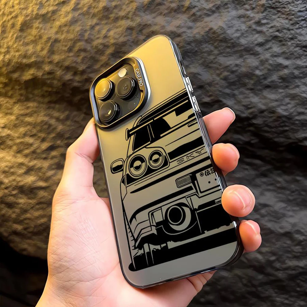 JDM Dream Car Cool Phone Case for Oppo A3x A60 A79 A98 A1 A78 A58 A38 A18 A57 A76 A36 A17 A94 A74 A55 4G 5G Matte Back Cover