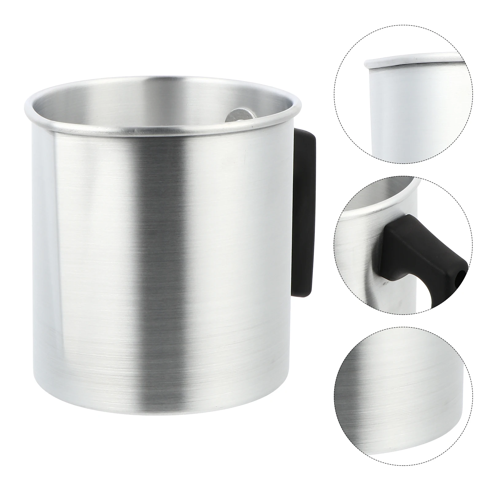 

Wax Melting Cup Making Pot Large Capacity Dripless Spout Pouring Pitcher Heat Conductive Alloy Material Plastic Handle