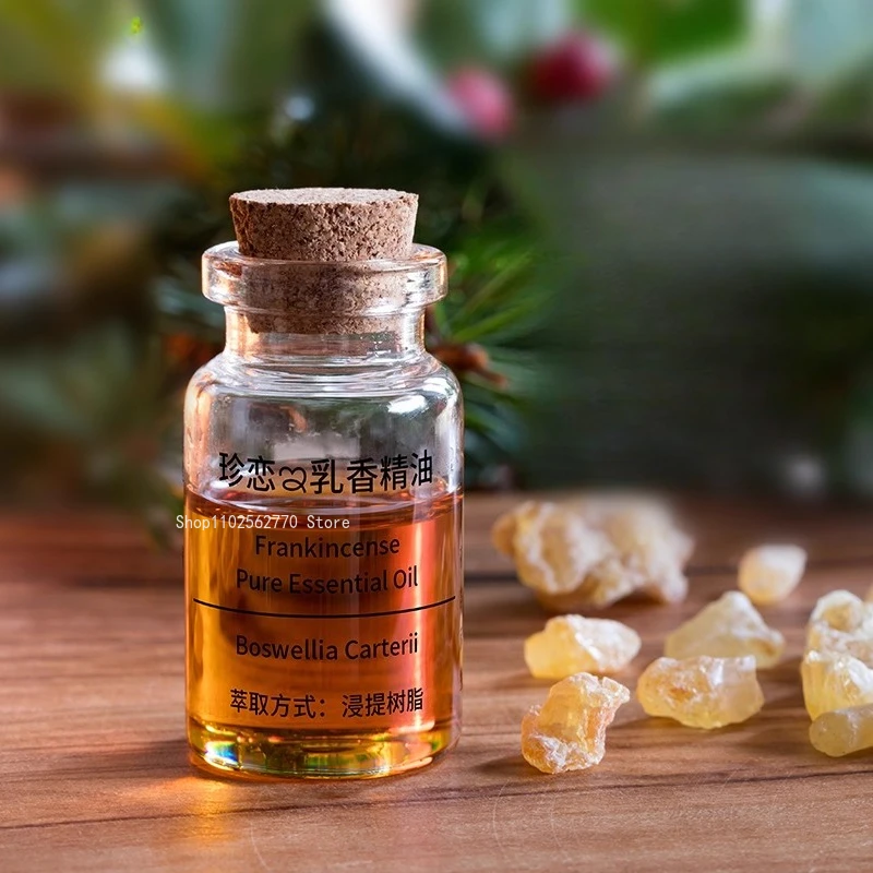 10ml/Bottle Frankincense Essential Oil Single Formula Natural Aromatherapy Relaxation Mind Help Sleep DIY Indoor Aromatherapy