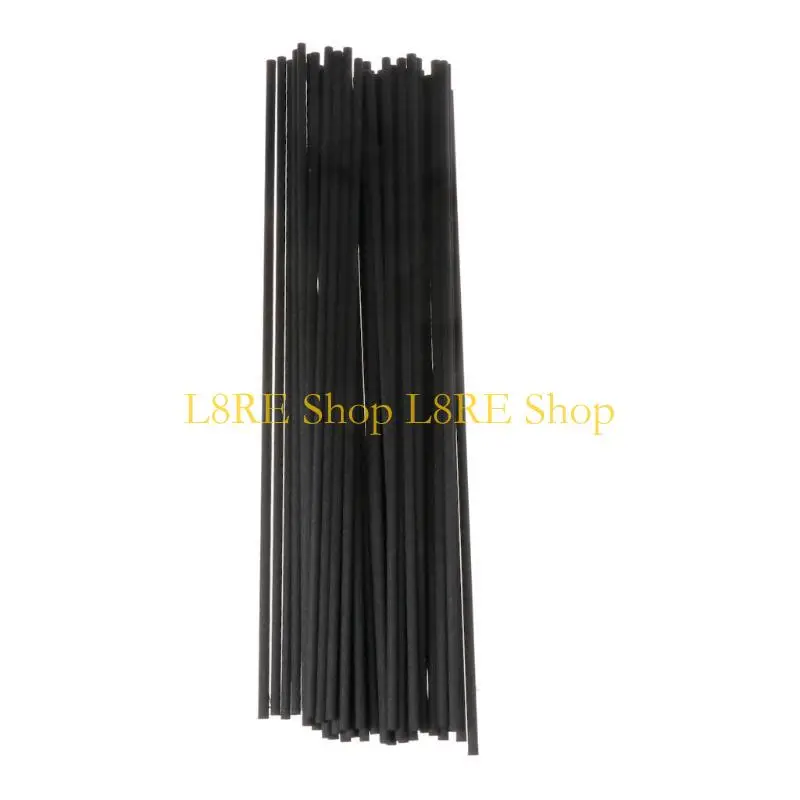 L8RE 50 Stück Rattan-Reed-Sticks, Duft-Reed-Diffusor, Aromaöl-Diffusor, Rattan-Sticks für Zuhause, Badezimmer, Duft-Diffusor