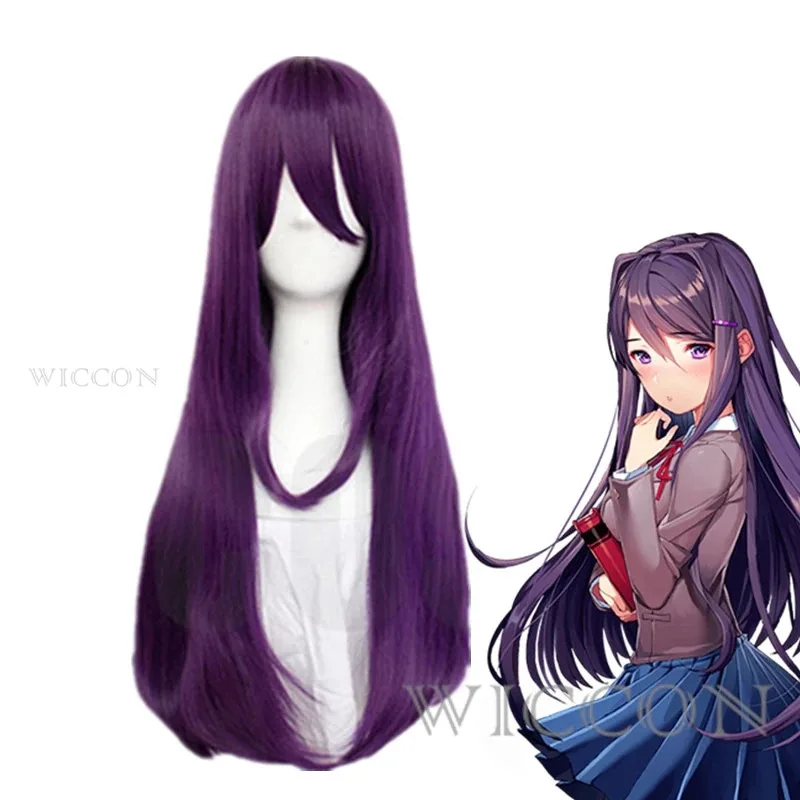 لعبة دوكي دوكي الأدب نادي تأثيري يوري حلي تأثيري Yandere تأثيري حلي شعر مستعار مجموعة زي مدرسي فتاة النساء ازياء