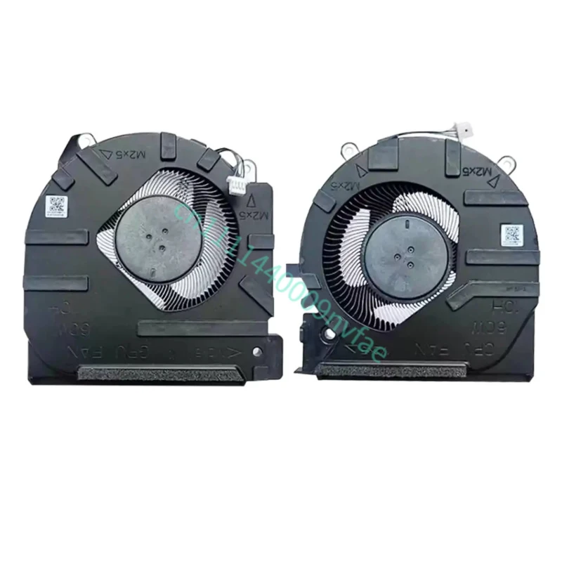 CPU GPU Compatible for HP Victus 16-D/E 16-e0011ns TPN-Q263 TPN-Q264 M75721-001 M75723-001 Quiet Cooler Fan (60W RTX3050)0.2