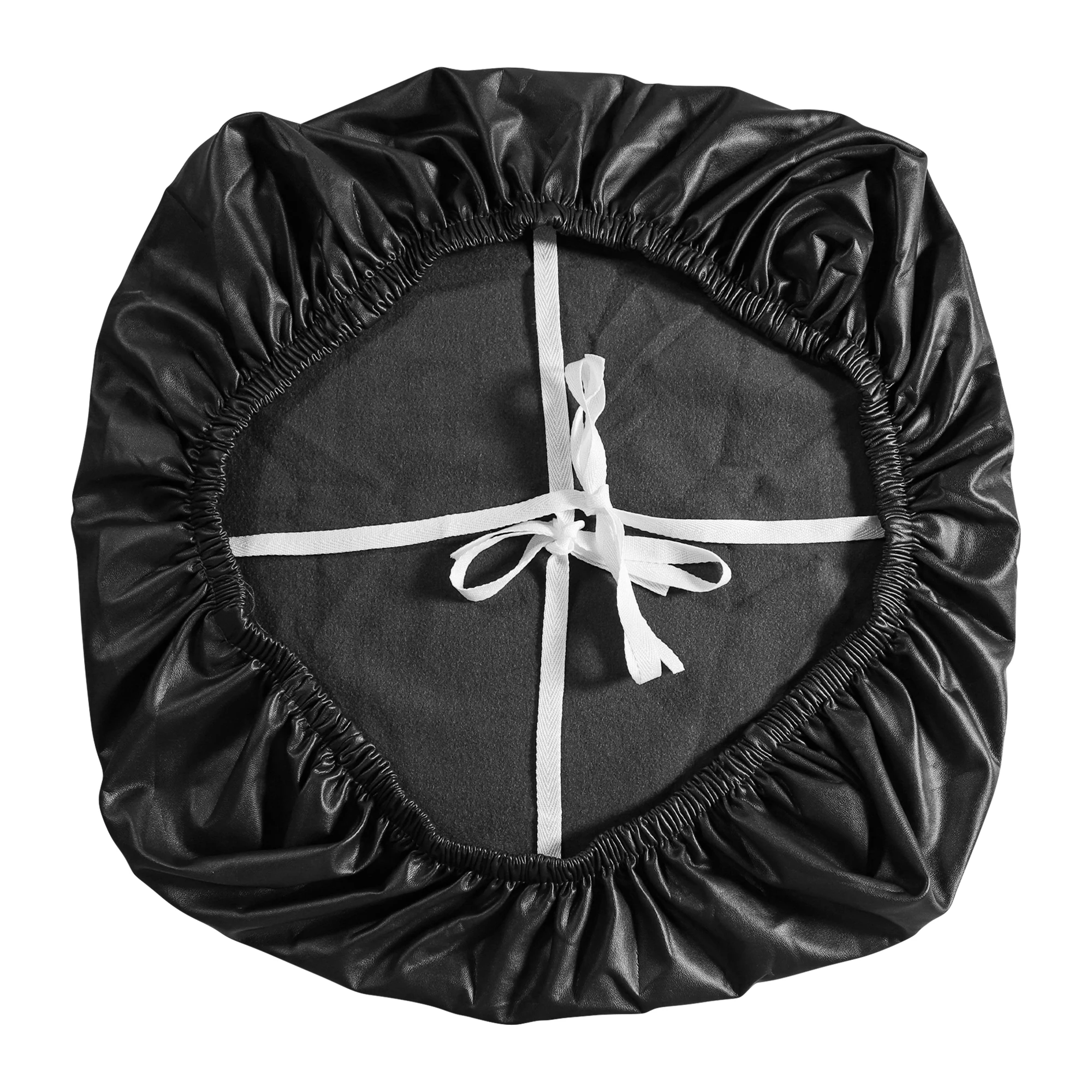 1PC Waterproof PU Leather Office Chair Seat Covers Removable Solid Color Computer Chair Seat Cushion Covers For Home Office