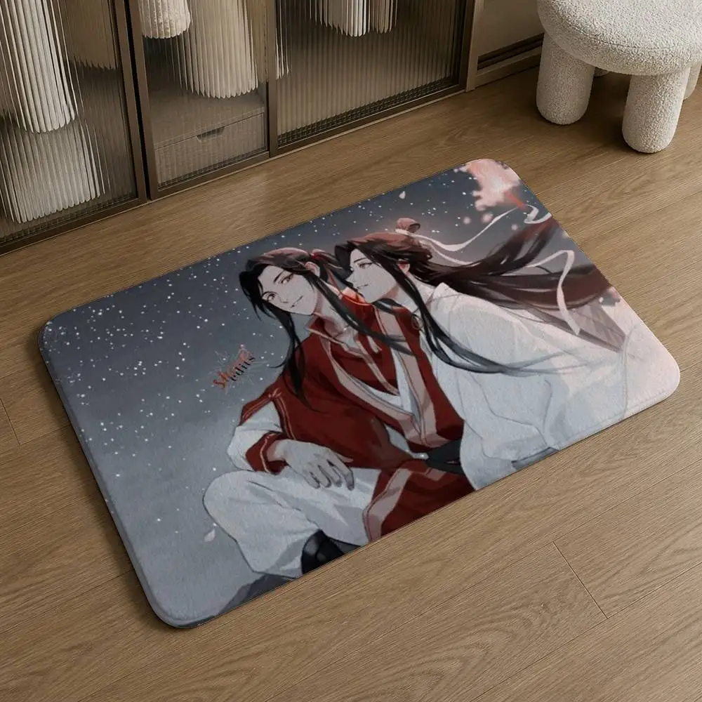 Heaven Official's Blessing Pattern Soft Washable Non-Slip Doormat for Indoor and Outdoor Home Decor