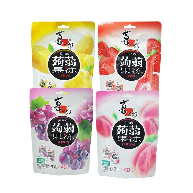 Kizhilang Konjac Jelly 4.24oz(120g)*2 عبوة جيلي فواكه، طعام منعش، وجبات خفيفة للأطفال، وجبات خفيفة تحب الجميع تناول الطعام #2