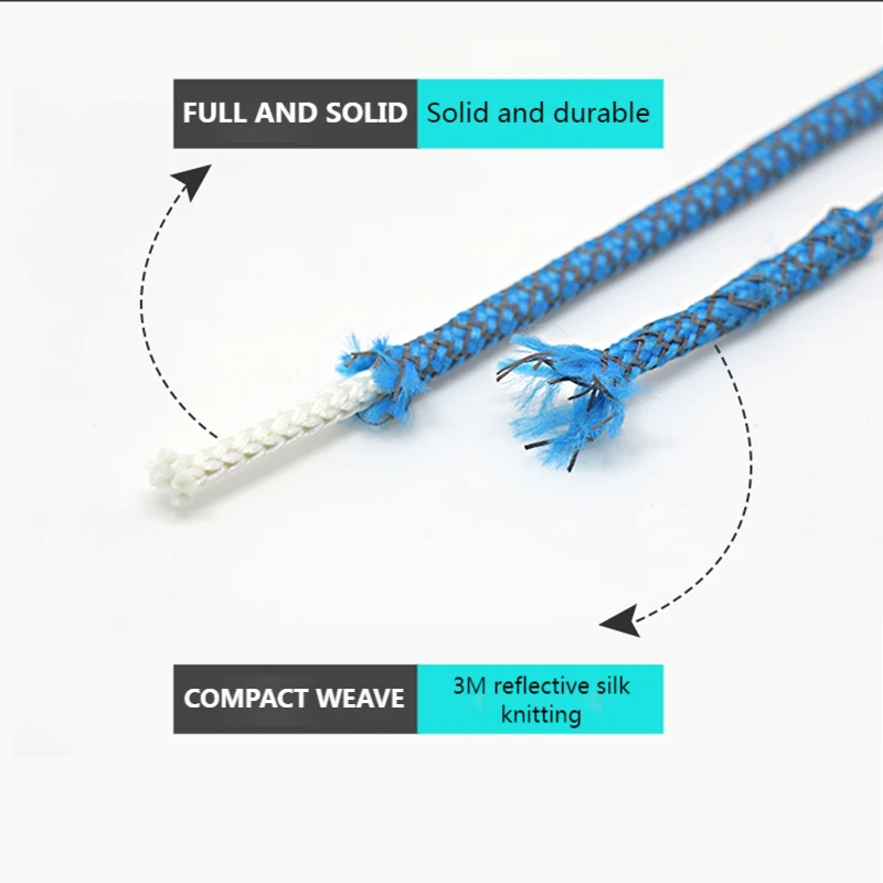 1 Pair Shoelaces Round Shoe Laces Gypsophila Angel Shoes Coconut 350 Reflective Shoelace Casual Sneakers Shoe Accessories