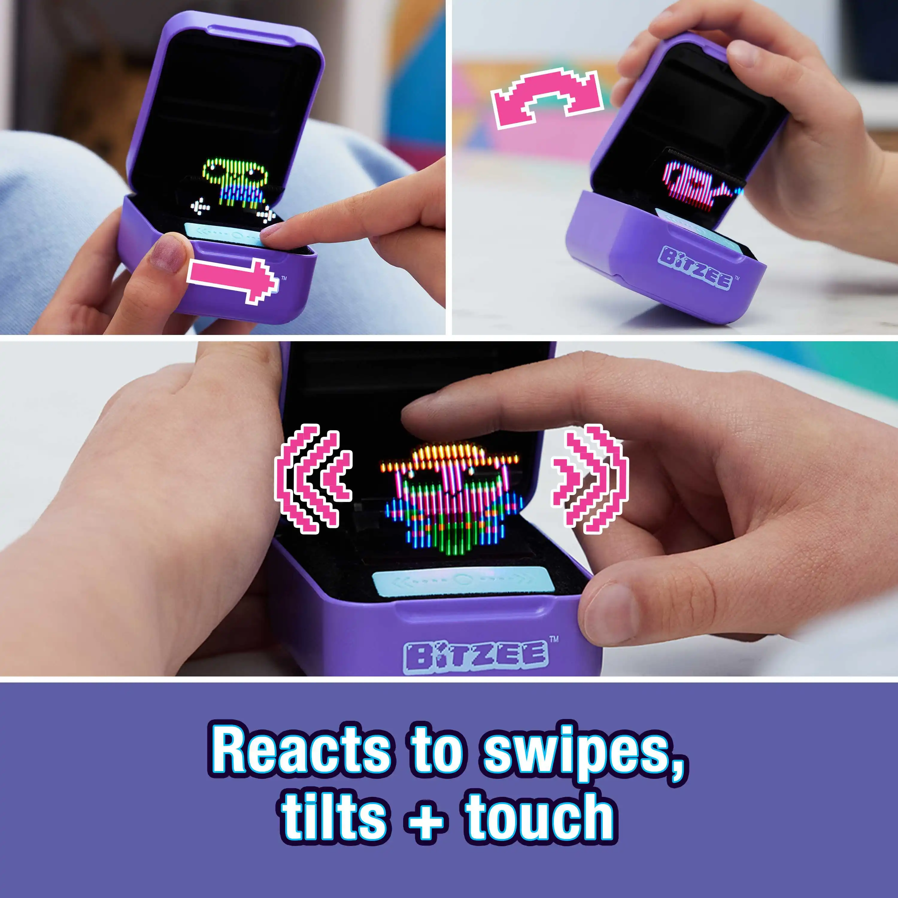 Original Bitzee Interactive Toy Digital Pet Toys for Children Electronic Digital Pets Virtual Games Smart Tamagotchi Girls Toys