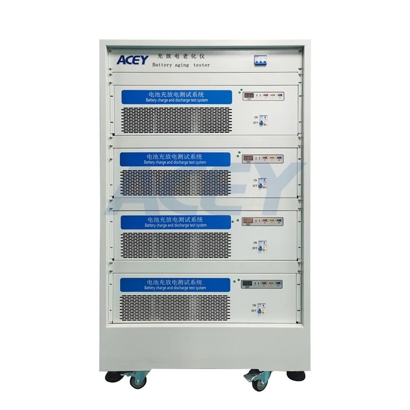 4 Channel 100V 20A Charge 40A Discharge  Pack Test System Aging Machine