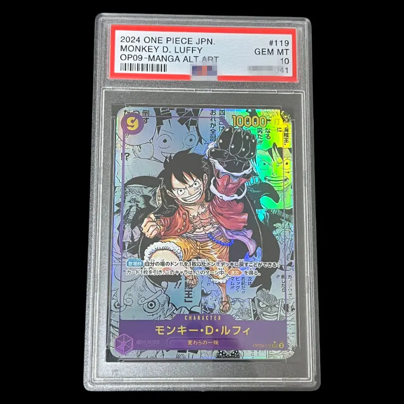 One Piece Card Monkey D. Luffy Sogeking Sabo Shanks Roger Gold Nami Grade 10 Collection Card Toy Gift