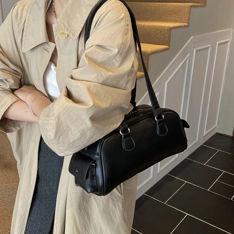 

Waterproof Ladies Shoulder Bag, Genuine Leather Crossbody Handbag With Multiple Pockets, Durable Tote Purse For Daily Use