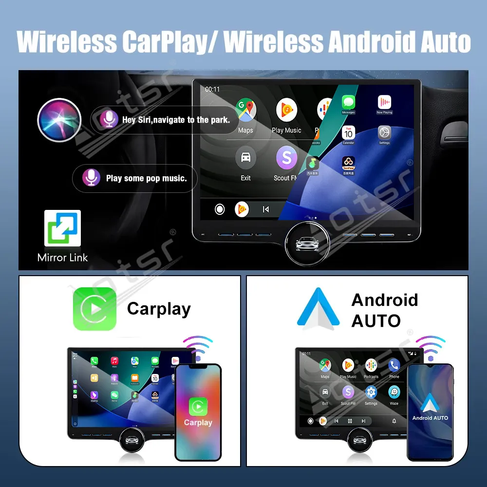 11.5" Android 15 For Suzuki Jimny 2007-2016 CarPlay Car Radio GPS Navigation DSP Screen Multimedia Player Head Unit view 5